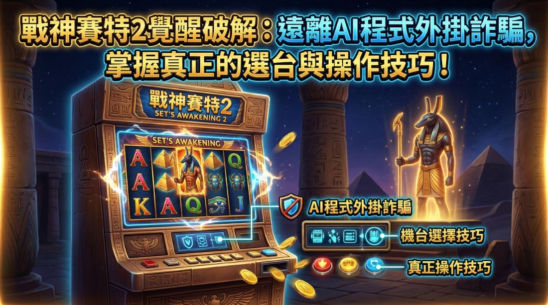 戰神賽特2覺醒破解:遠離AI程式外掛詐騙,掌握真正的選台與操作技巧!